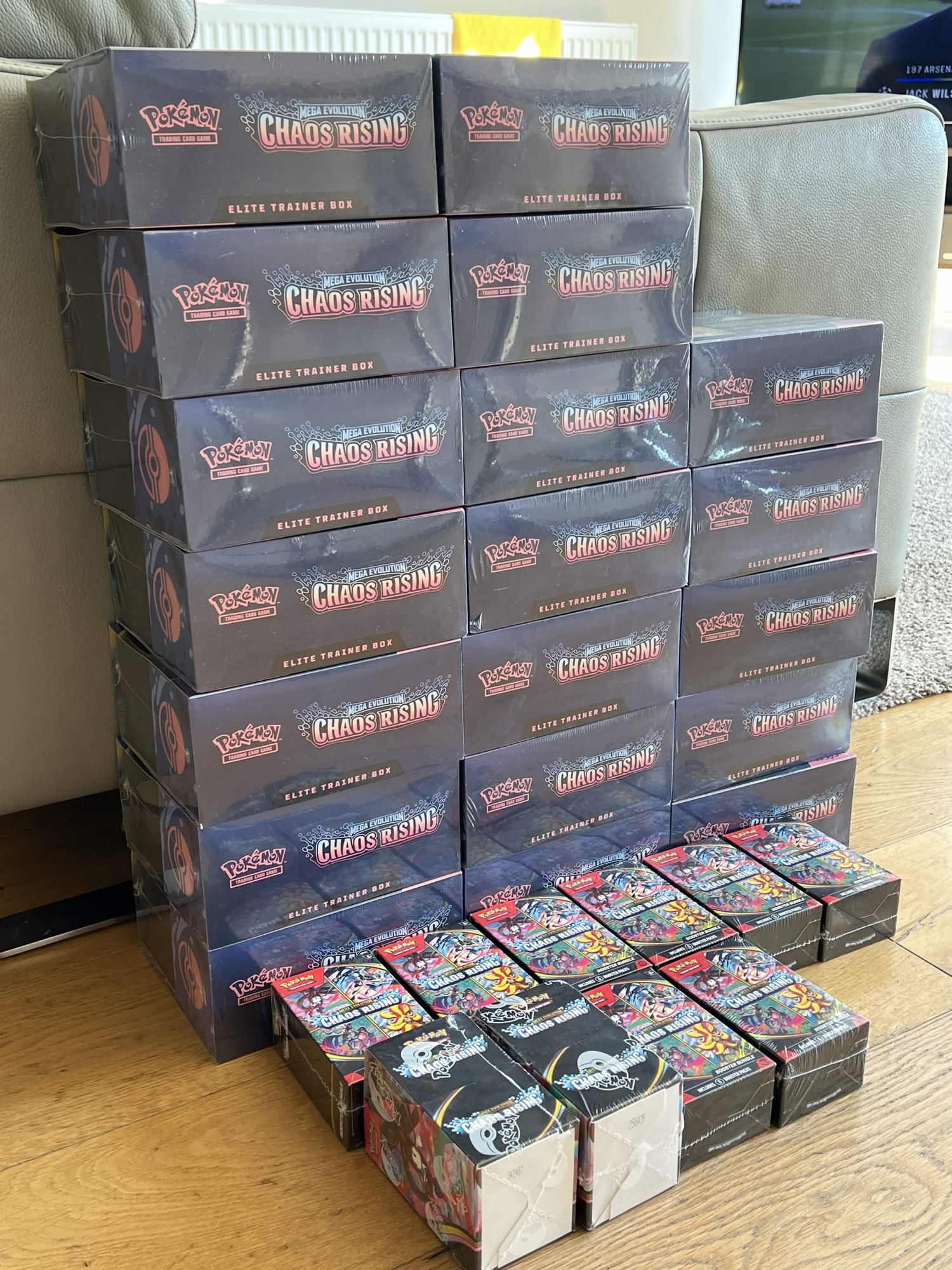 Pokémon Chaos Rising ETB haul